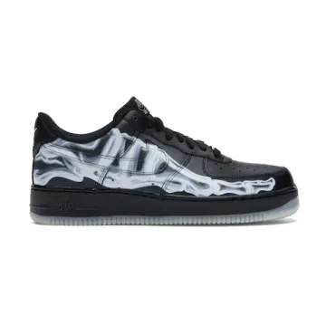 Nike Air Force 1 Skeleton Black Sneakers